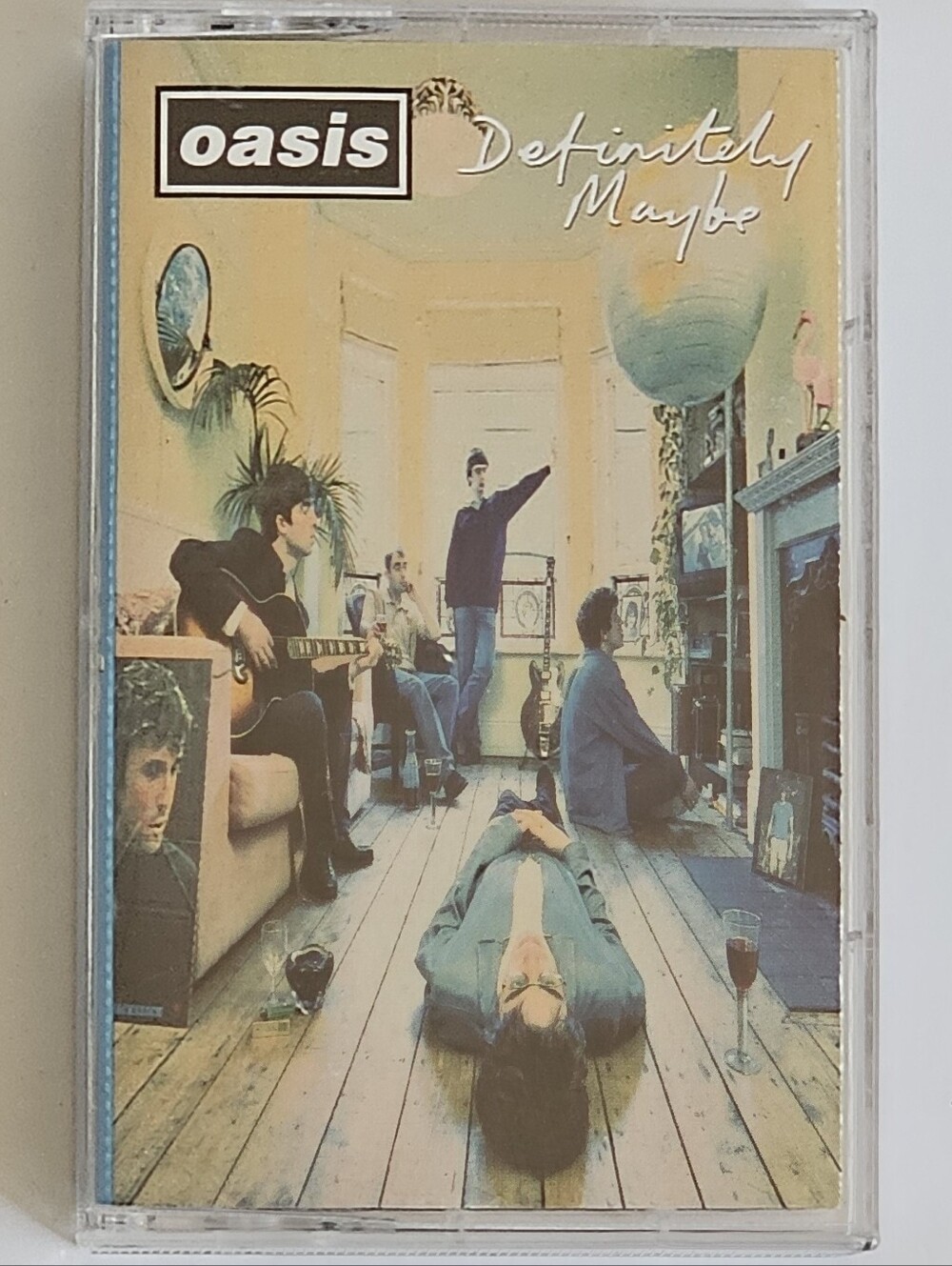 Oasis – "Definitely Maybe" First Edition ET 66431, Audio Cassette, US, 1994